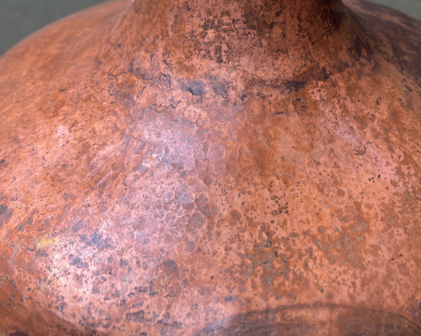 Vintage Copper Pendant Light, Copper Dome Ceiling Light, Hammered Kitchen Island Light Fixture