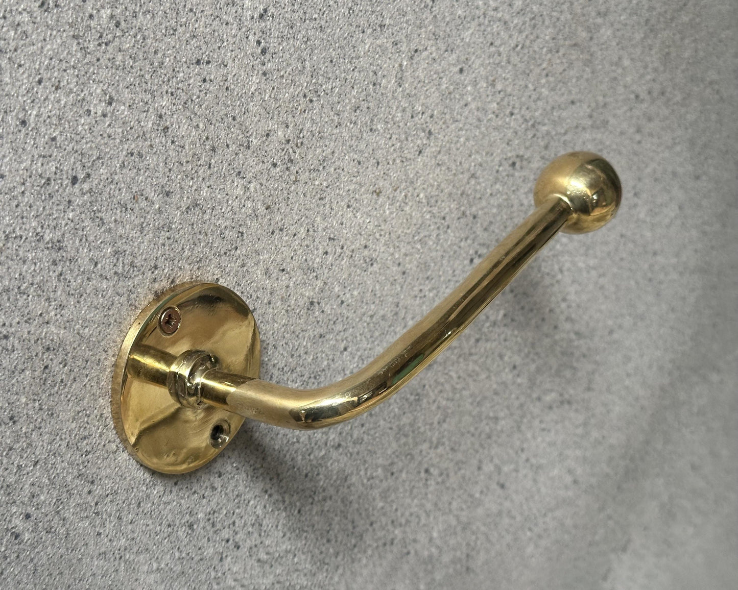 Unlacquered Brass Toilet Paper Holder, Solid Handmade Brass Toilet Paper Holder, Solid Brass Paper Roll Holder