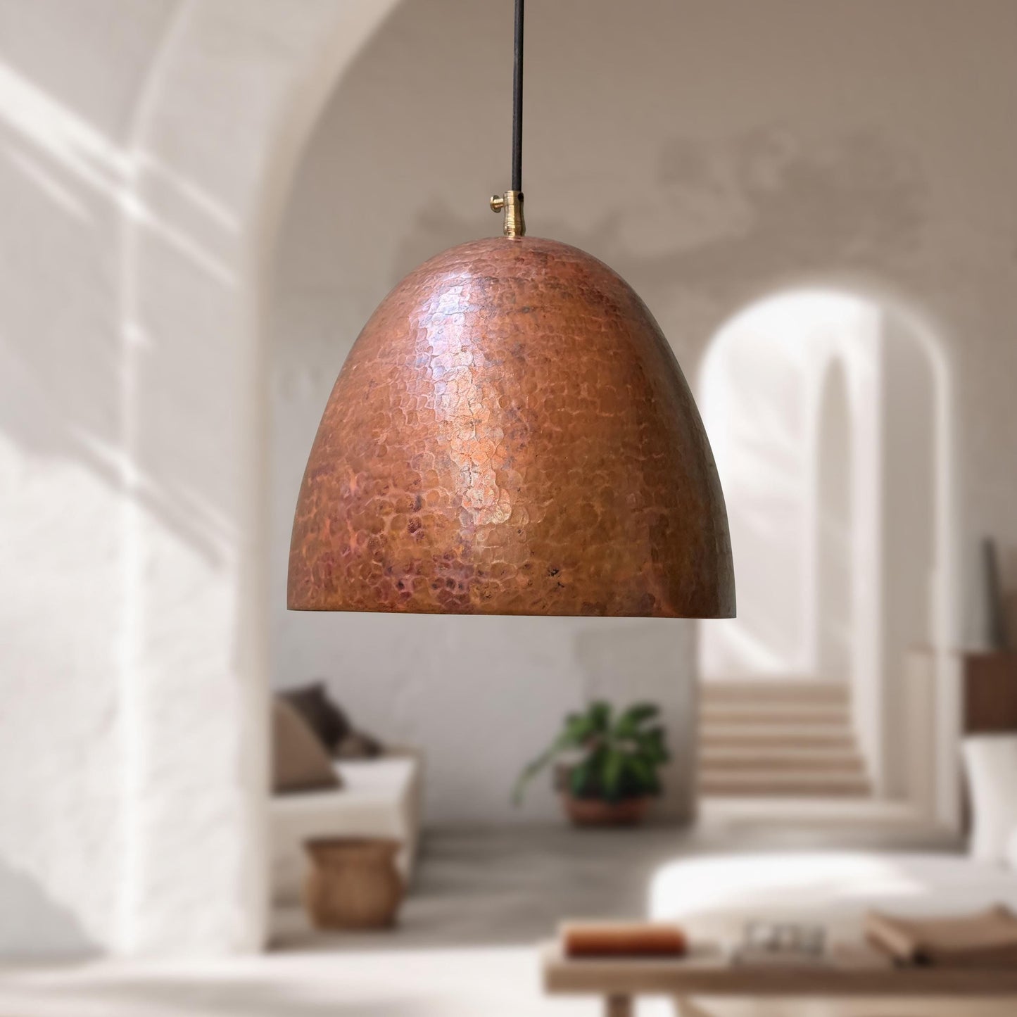 3 Handmade Copper Pendant Lights – Handmade Copper Kitchen Lights