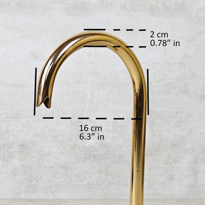 Unlacquered Brass Kitchen Faucet, Solid Brass Kitchen Faucet