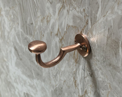 Copper Coated wall hook, coat hook, bathroom towel hook