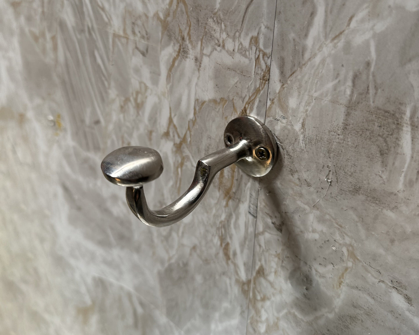 Polished Nickel wall hook, coat hook, bathroom towel Polished Nickel hook