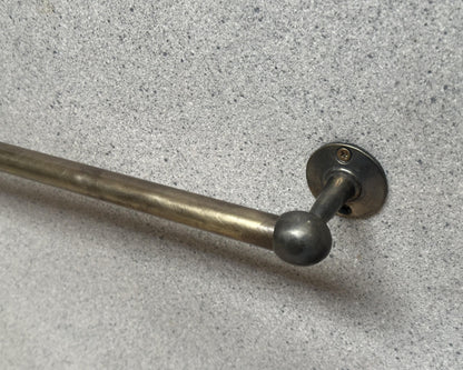 Oil Rubbed Bronze Towel Bar, Handcrafted Brass Kitchen Towel Rail, Handmade Unlaquered Brass Bathroom Towel Bar, Bronze kitchen Towel Holder